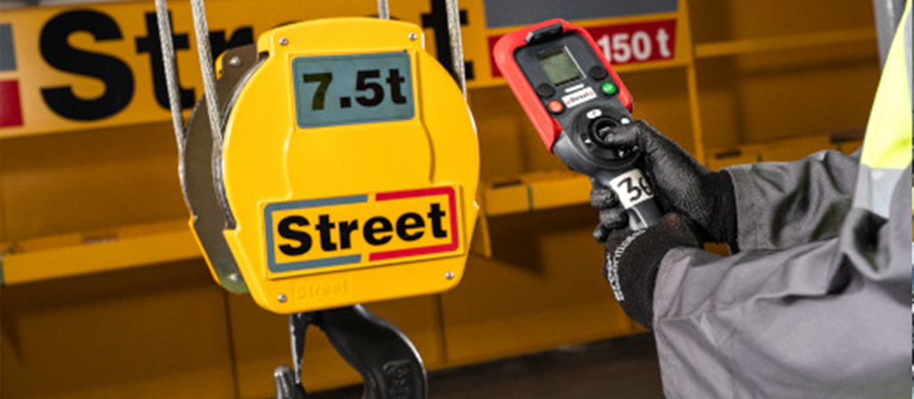 Overhead crane radio control