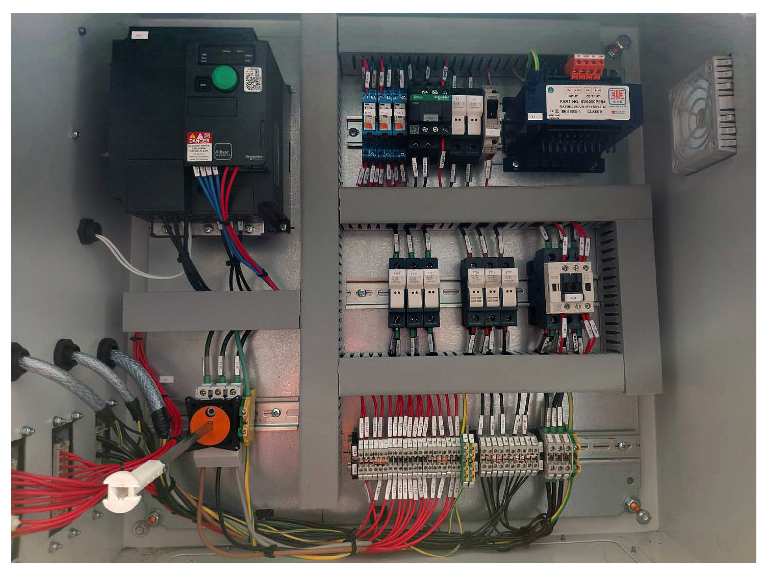 New control unit for use with a new electric overhead crane operation.